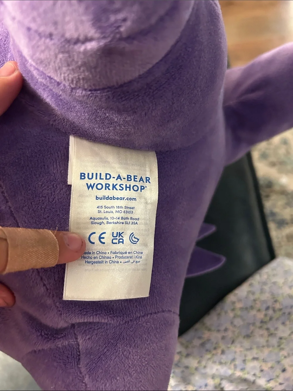 Build-A-Bear Pokémon Gengar